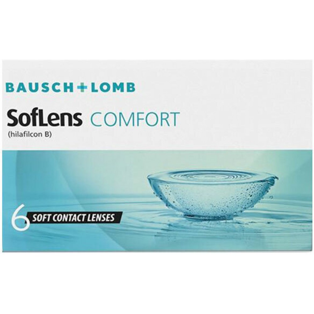 Bausch & Lomb SofLens Comfort 6 Μηνιαίοι Φακοί Επαφής
